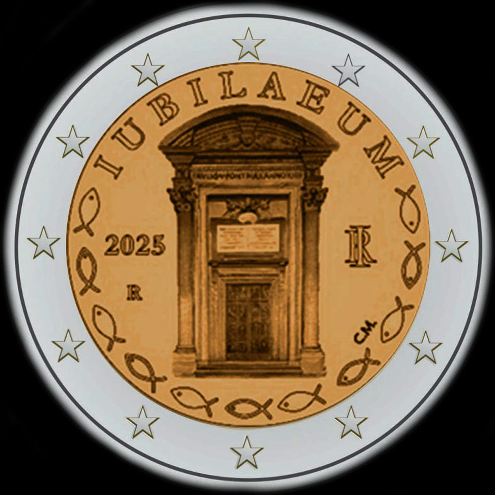 Italie 2025 - Jubil� (Ann�e Sainte) - 2 euro comm�morative