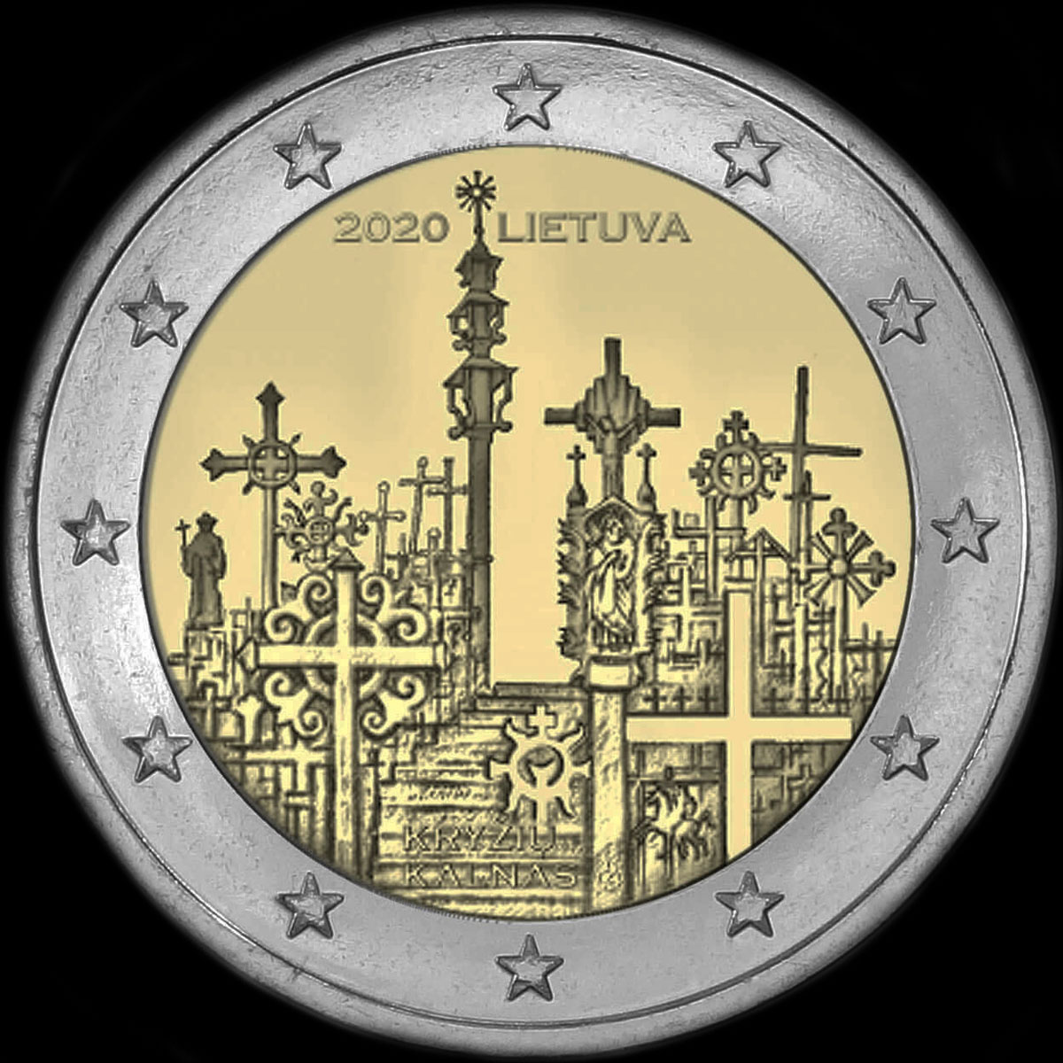 Lituanie 2020 - La Colline des Croix - 2 euro commémorative