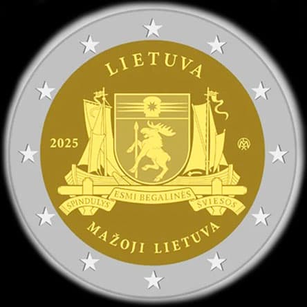 Lituanie 2025 - R�gion de Lituanie Mineure - 2 euro comm�morative