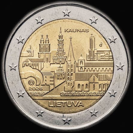 Lituanie 2026 - Ville de Kaunas - 2 euro comm�morative