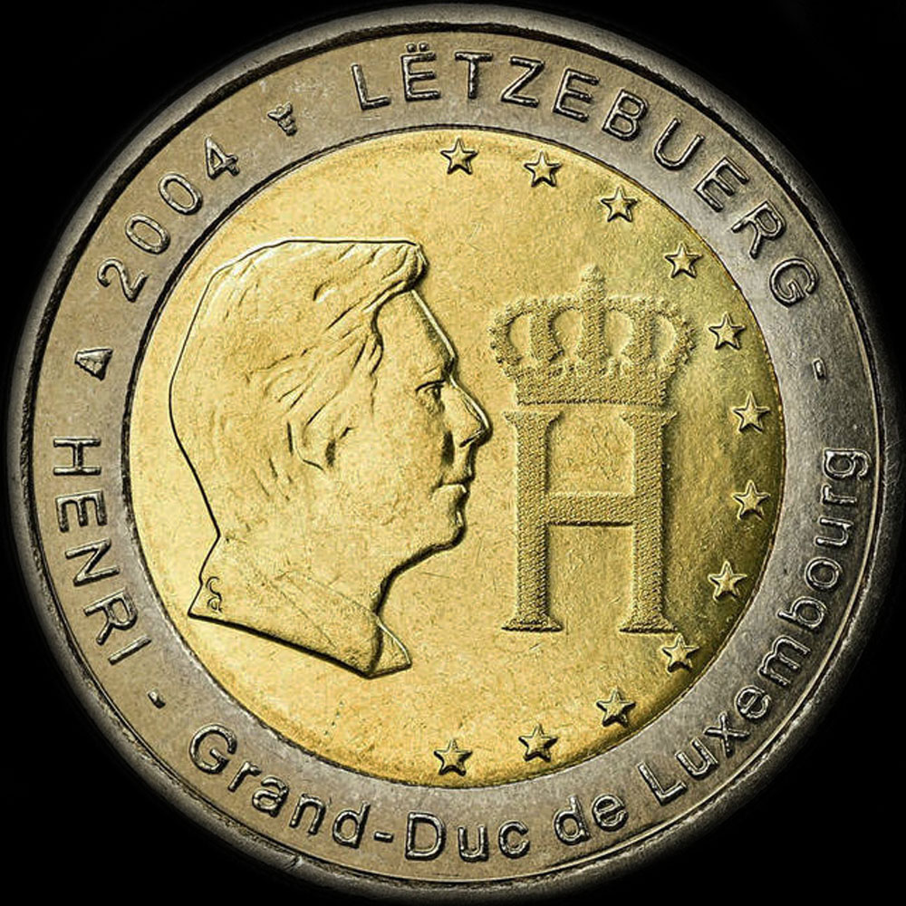 Luxembourg 2004 - Henri - Grand-Duc de Luxembourg - 2 euro comm�morative