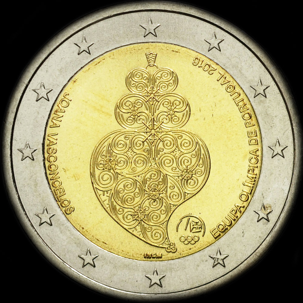 Portugal 2016 - Jeux Olympiques de Rio de Janeiro - 2 euro comm�morative