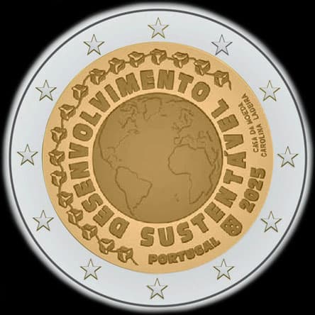 Portugal 2025 - D�veloppement durable - 2 euro comm�morative