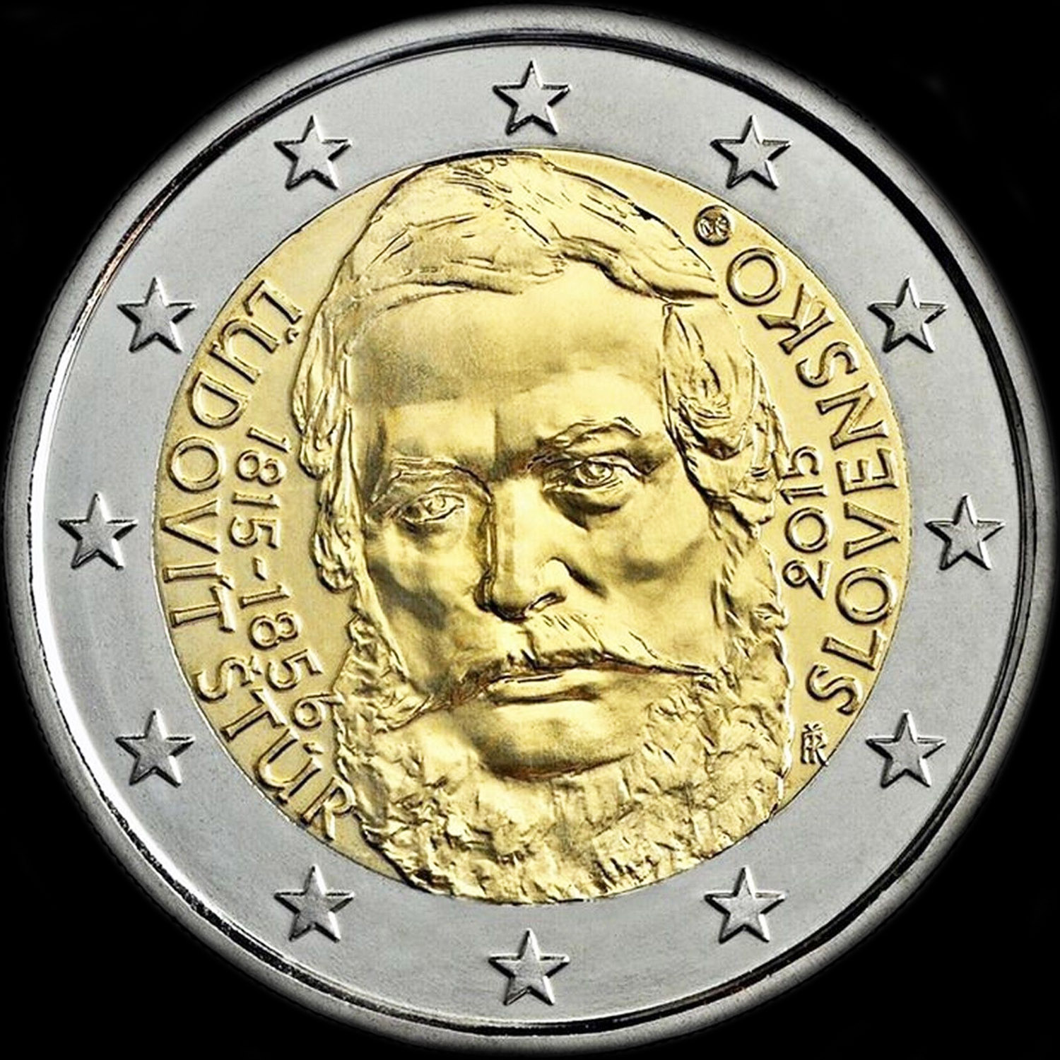 Slovaquie 2015 - 200 ans de Ludov�t Št�r - 2 euro comm�morative