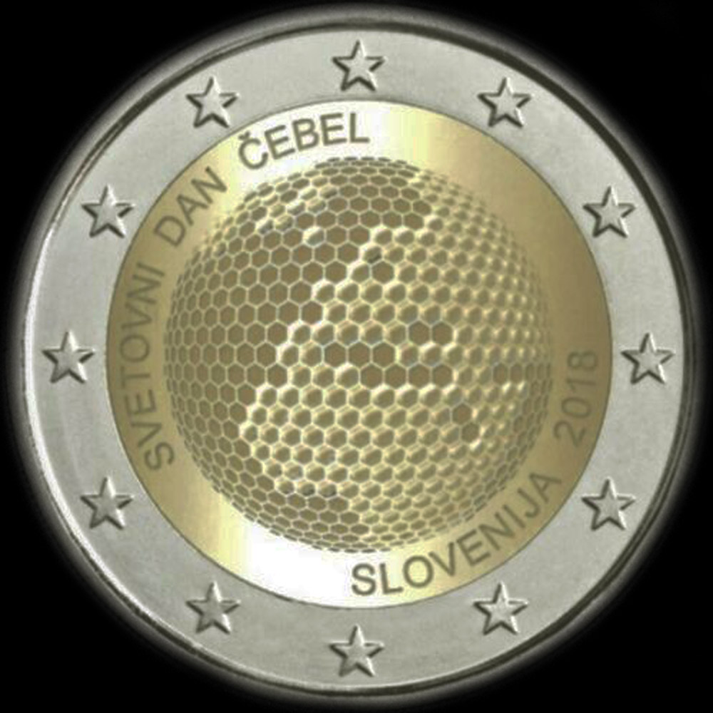 Slovnie 2018 - Journe Mondiale des Abeilles - 2 euro commmorative