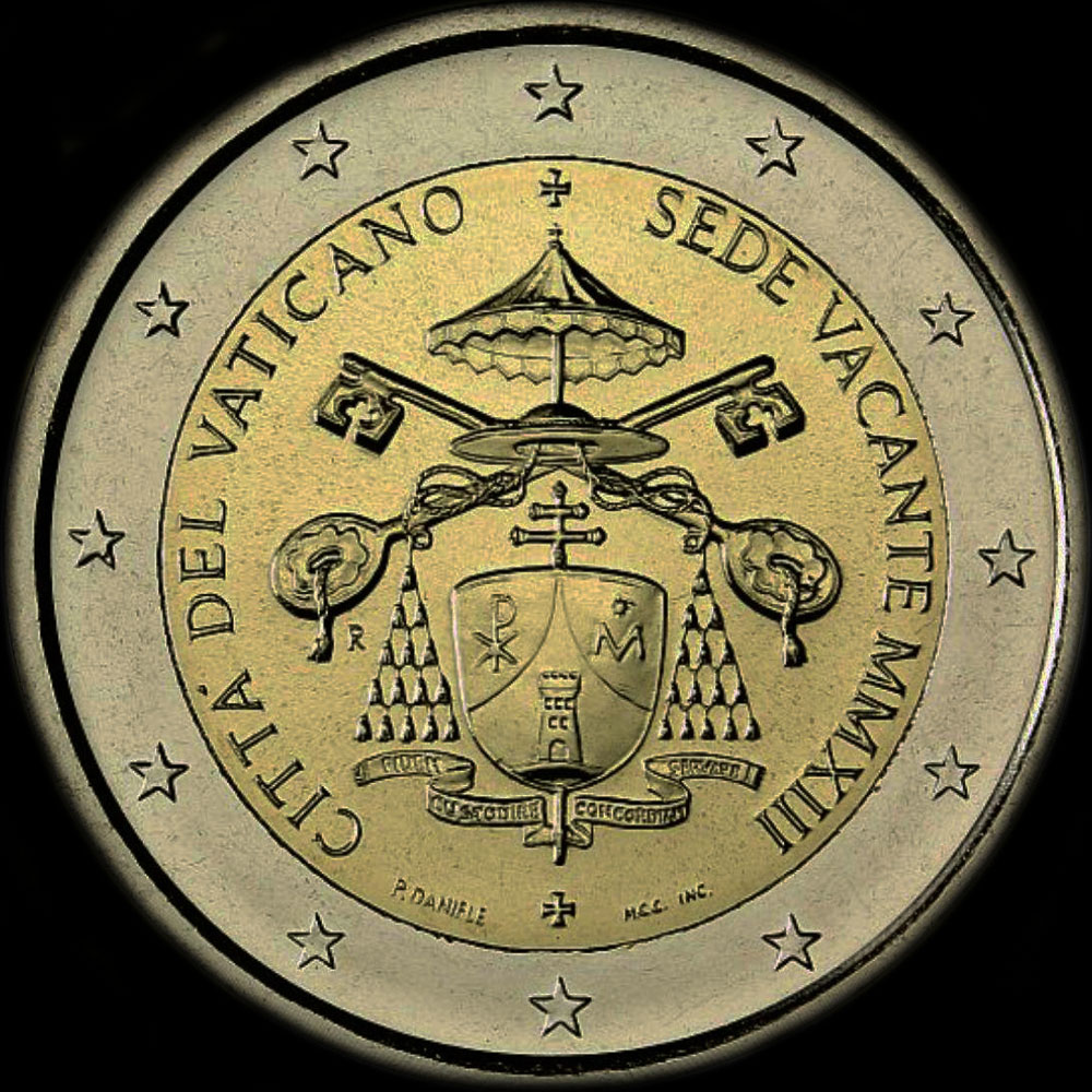 Vatican 2013 - Si�ge Vacant - 2 euro comm�morative