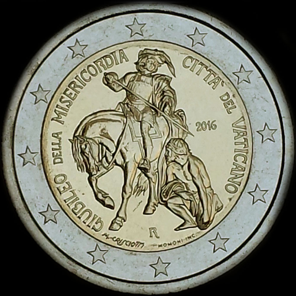 Vatican 2016 - Ann�e Sainte de la Mis�ricorde - 2 euro comm�morative