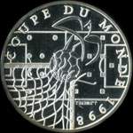 Pi�ce de 10 francs 1996 - Coupe du Monde 1998 - Id�al du Football - avers