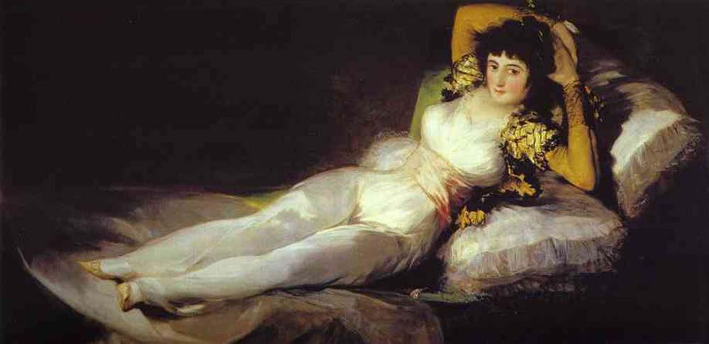 La Maja Vestida par Francisco de Goya (Mus�e du Prado � Madrid)