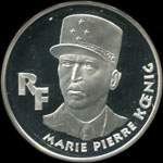 Pièce de 100 francs 1994 - Marie Pierre Koenig - 27 mai - 11 juin 1942 - Bir Hakeim - avers