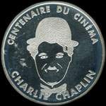 Pi�ce de 100 francs 1995 - Centenaire du Cin�ma - Charlie Chaplin - avers