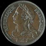 Pi�ce de 10 centimes 1848 - Concours de Montagny - cuivre - avers
