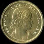 Pi�ce de 20 centimes 1961 - Concours de Cochet - avers