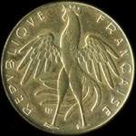 Pièce de 20 centimes 1961 - Concours de Rousseau - avers