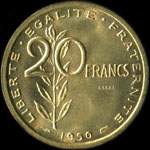 Pi�ce de 20 francs 1950 - Concours de Guzman - revers
