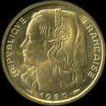 Pi�ce de 20 francs 1950 - Concours de Simon - avers