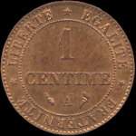 Pièce de 1 centime Cérès 1897A