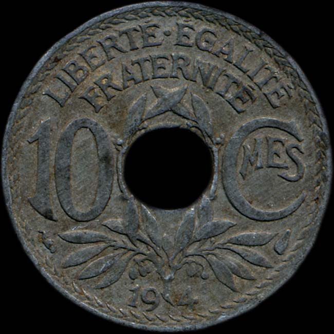 10 centimes Lindauer 1941 avec 1 final tr�s faible