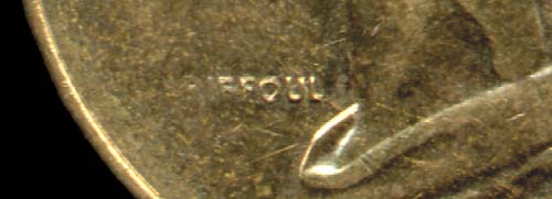 10 centimes 1998 manque Lagri dans signature - plan serré