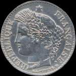Pièce de 20 centimes Cérès 1850A - avers