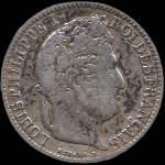 Pi�ce de 50 centimes Louis-Philippe I Roi des fran�ais - 1846A - avers