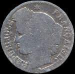 Pi�ce de 50 centimes C�r�s R�publique fran�aise - 1851A - avers