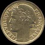 Pi�ce de 50 centimes Morlon bronze-alu - R�publique fran�aise Etat fran�ais - 1941 - avers