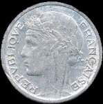 Pièce de 50 centimes Morlon aluminium - République française Etat français - 1941 - avers