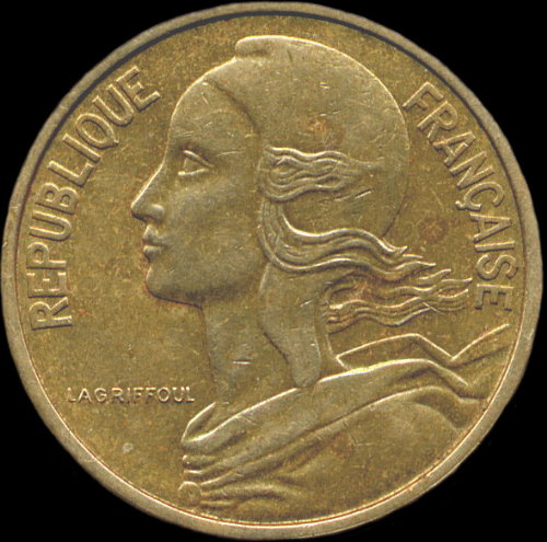 50 centimes Marianne 1962 et 1963 avec col à 4 plis