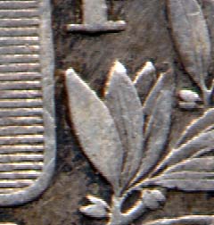 variante 1 franc Charles X avec 4 feuilles au lieu de 5