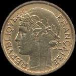 Pièce de 1 franc Morlon - République française - 1931 - avers
