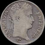 Pi�ce de 5 francs Napol�on Empereur t�te laur�e 1812M - Empire fran�ais - avers
