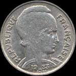 Pi�ce de 5 francs Bazor 1933 - R�publique fran�aise - avers