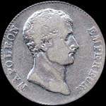 Pièce de 5 francs Napoléon Empereur An 12A - République française - avers