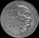 Pièce de 10 francs Robert Schuman 1986 - avers