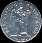 Pièce de 100 francs Droits de l'Homme 1989 - avers