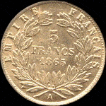 Pièces d'or françaises en francs