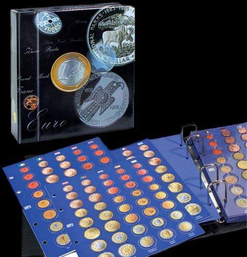 SAFE 7817 Classeur monnaie euros de tout les pays - Album de pices de monnaie en euro - classeur pieces de monnaie pour votre collection de pices de monnaie 1 Cent  2 Euro.