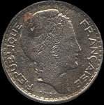 Algérie française - République française - 50 francs 1949 - avers