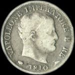 Napoleone Imperatore - 5 soldi 1810 M - avers