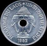 Royaune du Laos - 20 cents 1952 - avers
