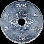 Royaune du Laos - 20 cents 1952 - revers