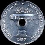 Royaune du Laos - 50 cents 1952 - avers