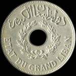 Etat du Grand Liban - 1 piastre 1936 - avers