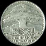Etat du Grand Liban - 10 piastres République Libanaise 1929 - avers