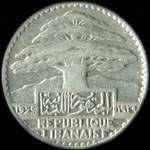 Etat du Grand Liban - 10 piastres R�publique Libanaise 1929 - avers