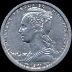 Madagascar - 1 franc 1948 - avers
