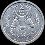 Madagascar - 2 francs 1948 - revers