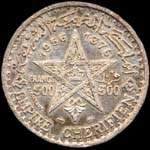Maroc - Empire ch�rifien - 500 francs 1956 - revers