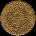 Tunisie - 2 francs 1945 - avers